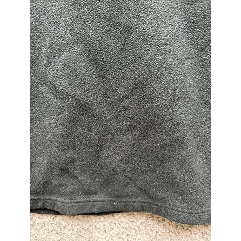 The North Face Half‎ Zip Fleece Mock Neck Pullover Jacket Black Mens Size M